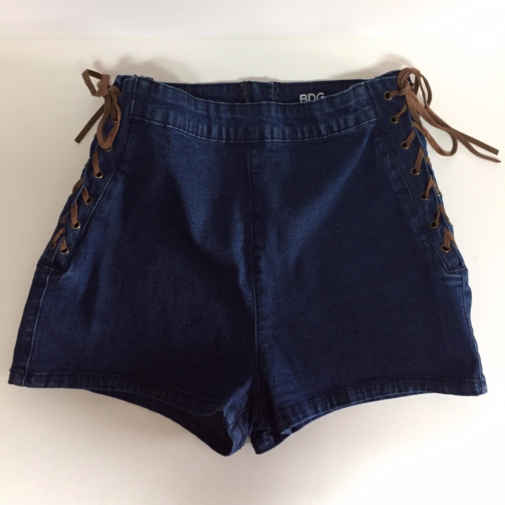 BDG high waisted denim shorts from UO